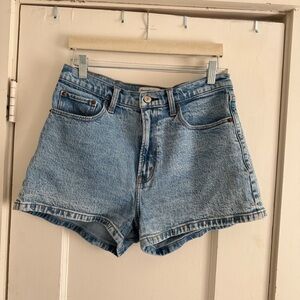 Abercrombie & Fitch Light Blue Jean Shorts